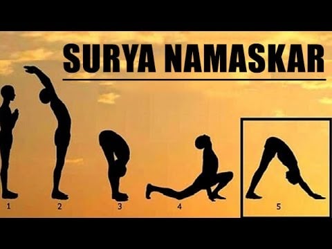 Learn  Step by Step Surya Namaskar
