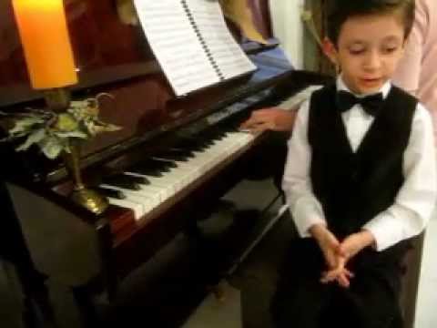 Perfect Pitch - Child Prodigy - 5 year old Benjamin Koohestani