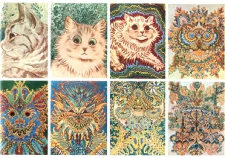 Louis Wain ~ The Mind of a Schizophrenic