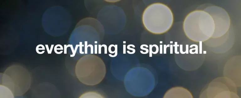 Why Spirituality is Your Only Way Out