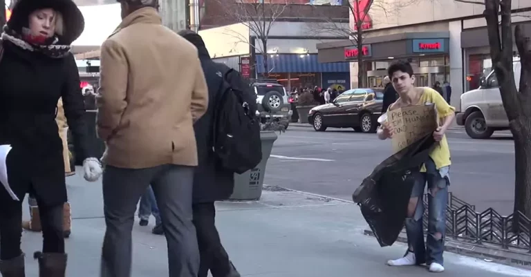 The Surprising Freezing Homeless Boy Experiment