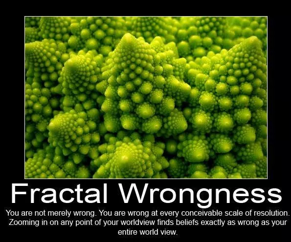 fractal wrongness