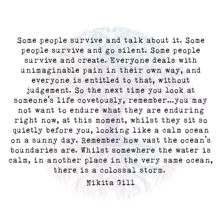 Some People Survive and Talk About it.