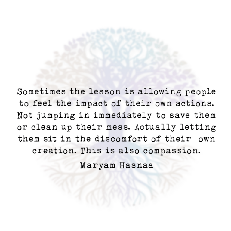 Sometimes the Lesson is Allowing People to Feel