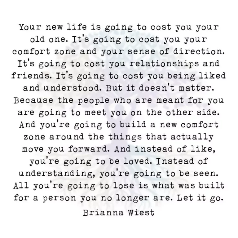 Your New Life is Going to Cost You Your Old One.