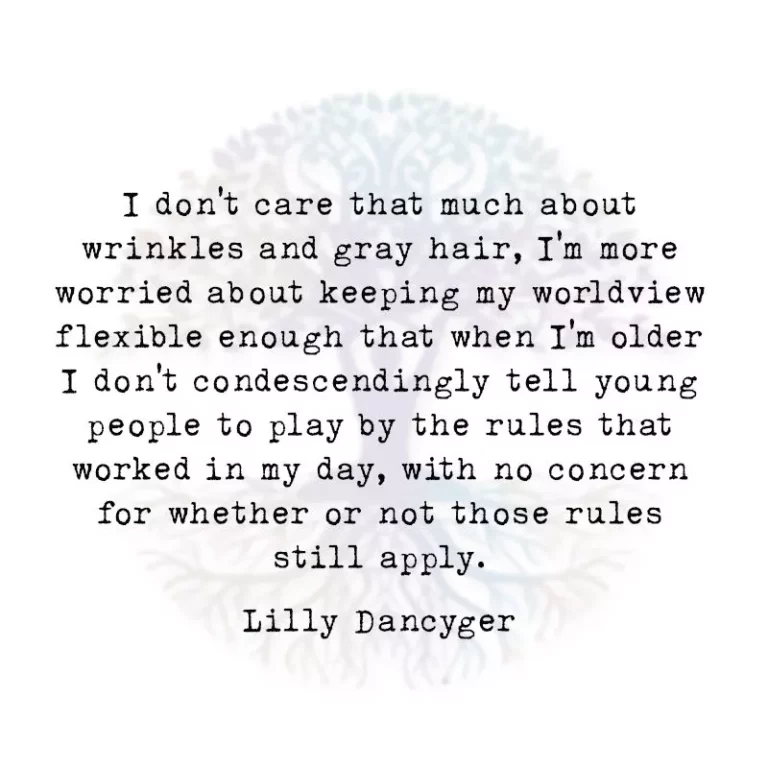 I Don’t Care that Much About Wrinkles and Gray Hair