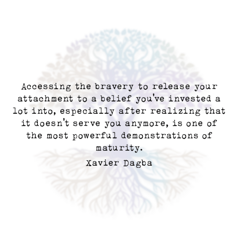 Accessing the Bravery to Release your Attachment to a Belief