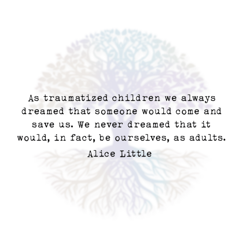As Traumatized Children we Always Dreamed