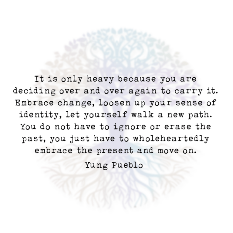 It is Only Heavy because You are Deciding