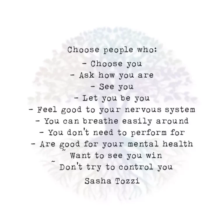 Choose People Who: