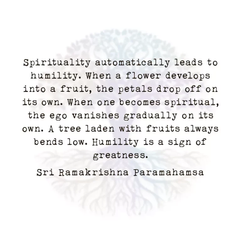 Spirituality Automatically Leads to Humility