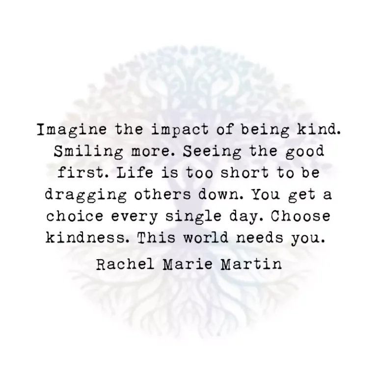 Imagine the Impact of Being Kind