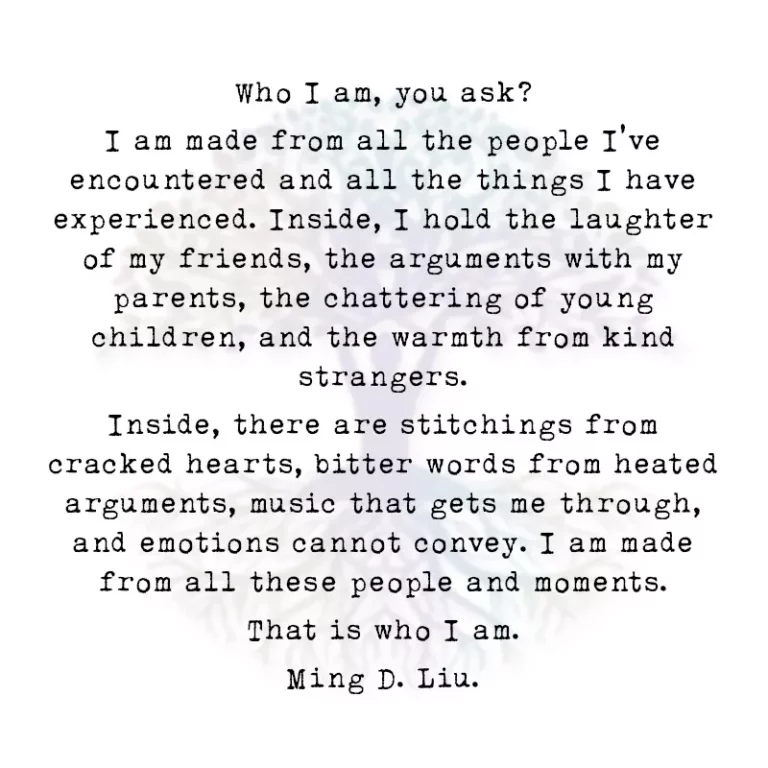 Who I am, you ask?