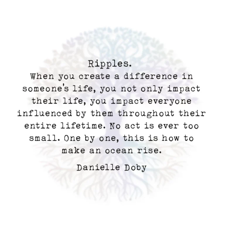 When you Create a Difference in Someone’s Life