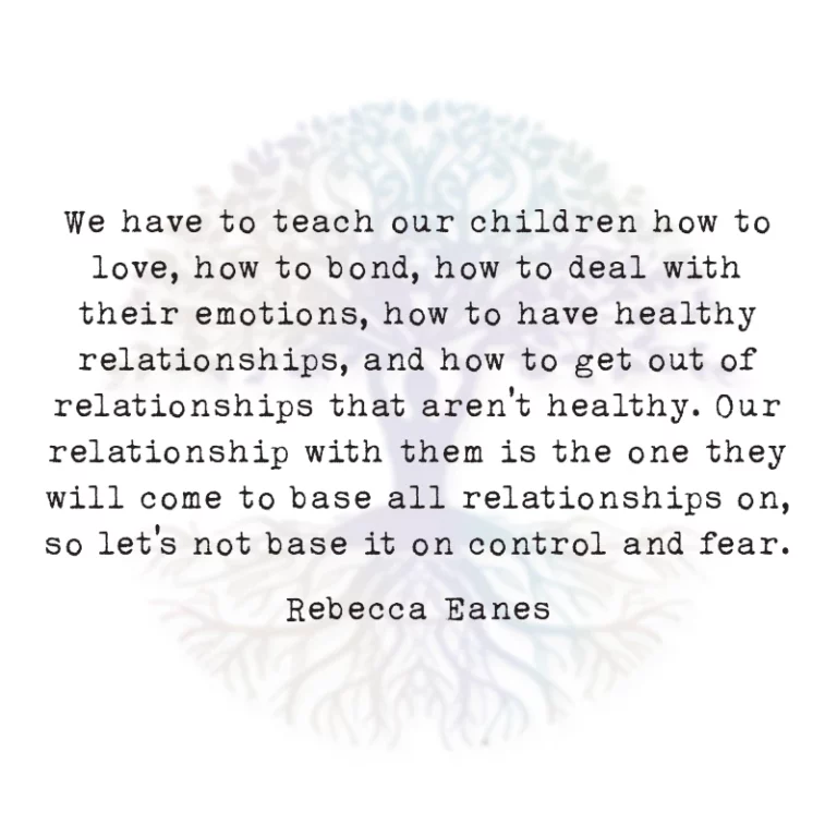 We Have to Teach our Children How to Love