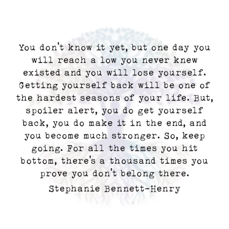 You Don’t Know it Yet, but One Day You Will