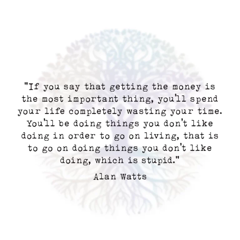 If You Say that Getting the Money