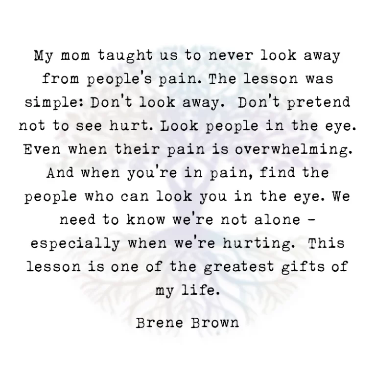 My Mom Taught Us to Never Look Away