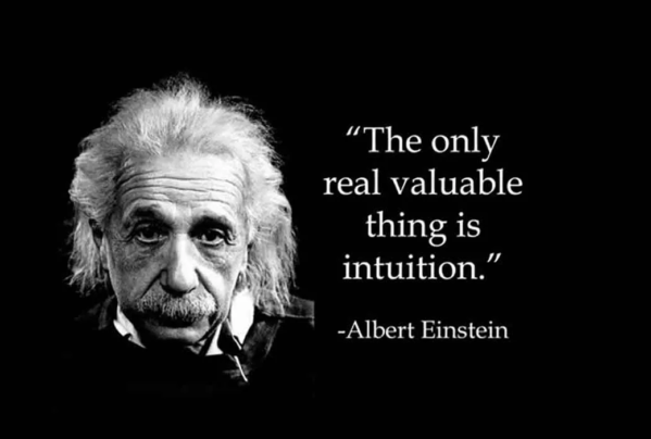 Einstien Intuition Quote