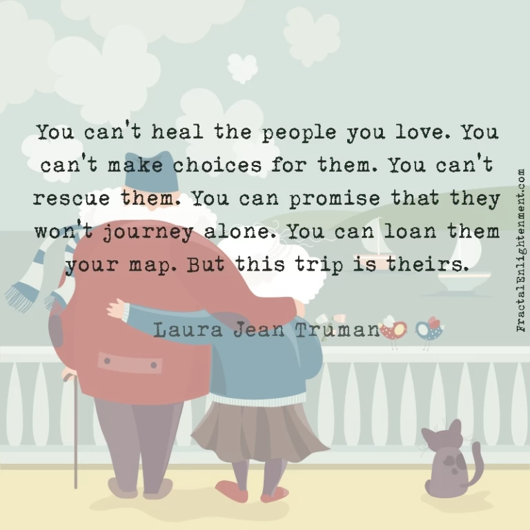 You Can’t Heal the People you Love