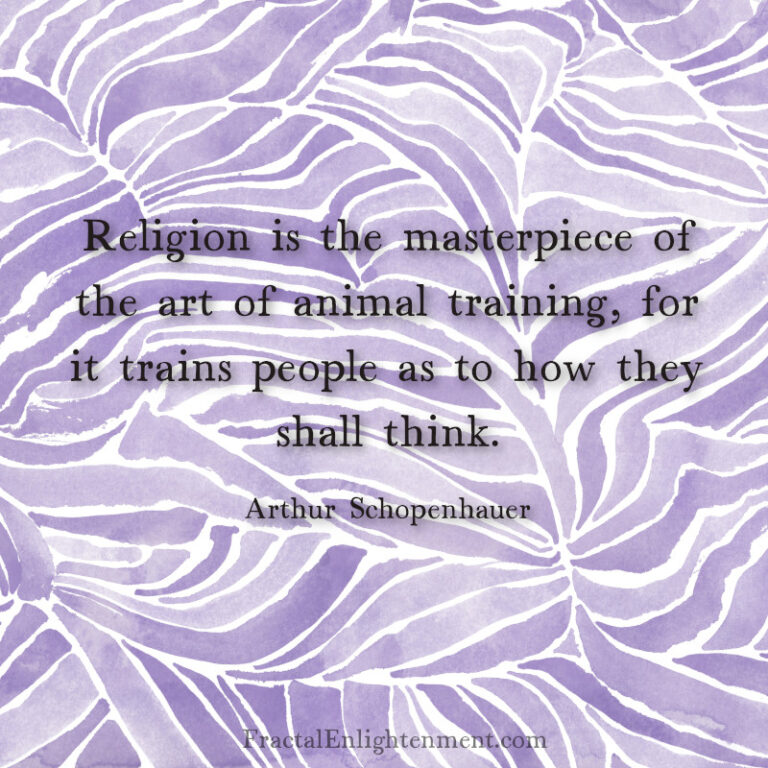 Religion is the Masterpiece