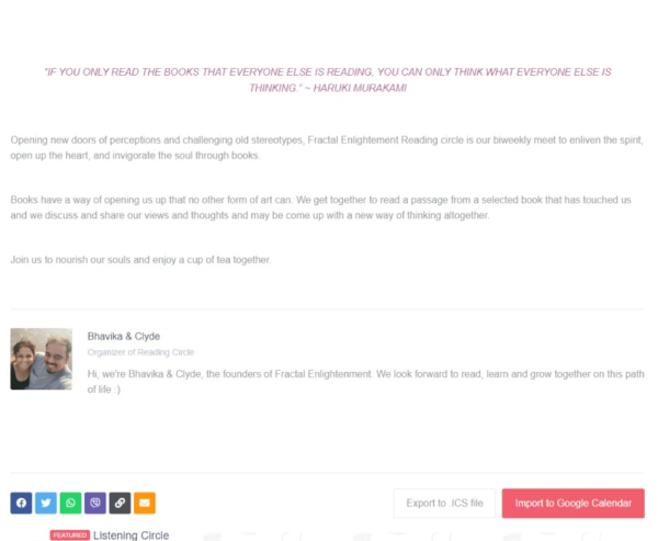export to google calendar
