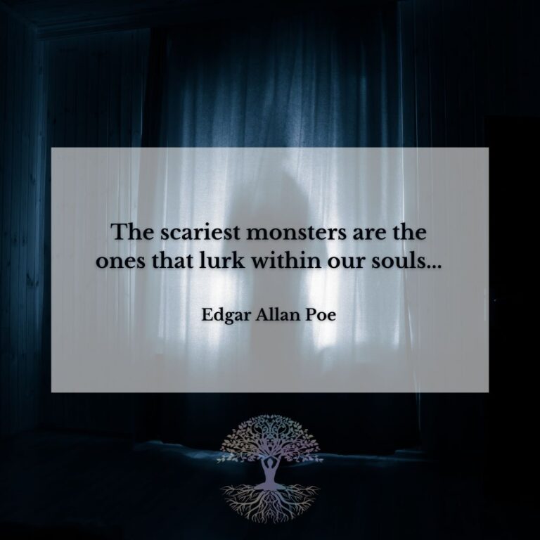 The scariest monsters are the one