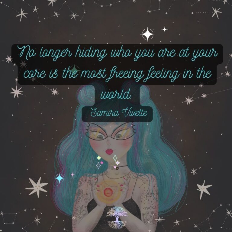 No Longer Hiding Who You Are at Your Core