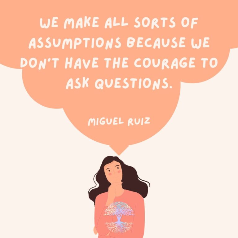 We Make All Sorts of Assumptions