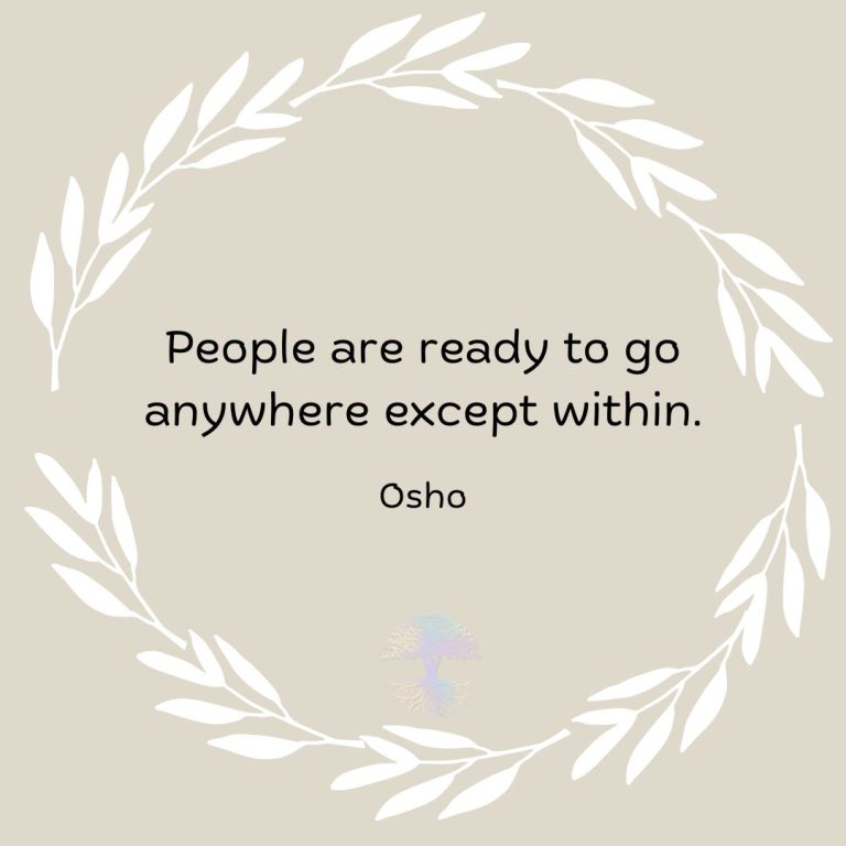 People are Ready to Go Anywhere Except Within