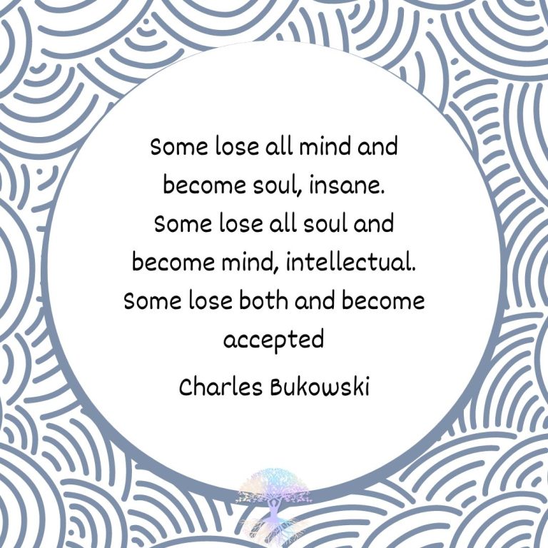 Some Lose All Mind and Become Soul, Insane.