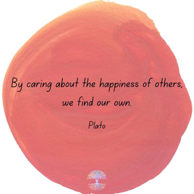 By caring About the Happiness of Others
