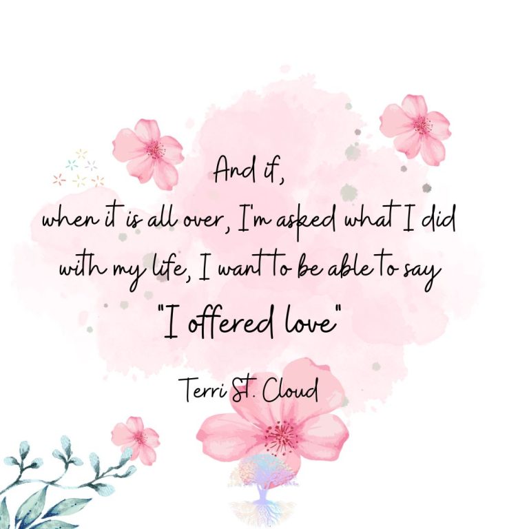And if, When it is all Over, I’m Asked