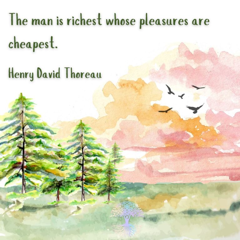 That Man is Richest whose Pleasures are Cheapest